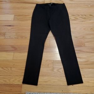 Eileen Fisher XS Black Slacks with Elastic Waist